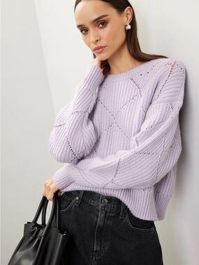 Thakoon Diamond Knit Sweater